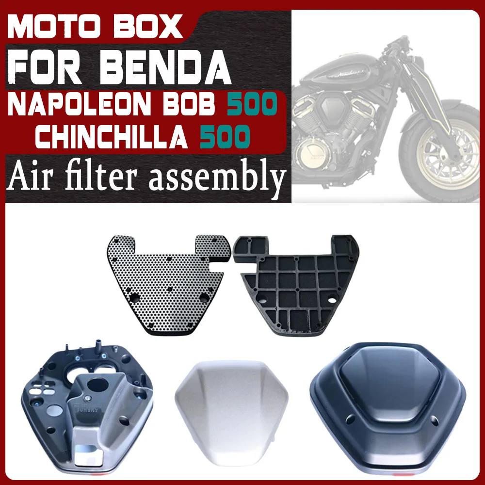 

For BENDA Napoleonbob ChinchiIIa 500 air filter assembly for napoleon bob chinchilla 500 air filter element lower upper cover