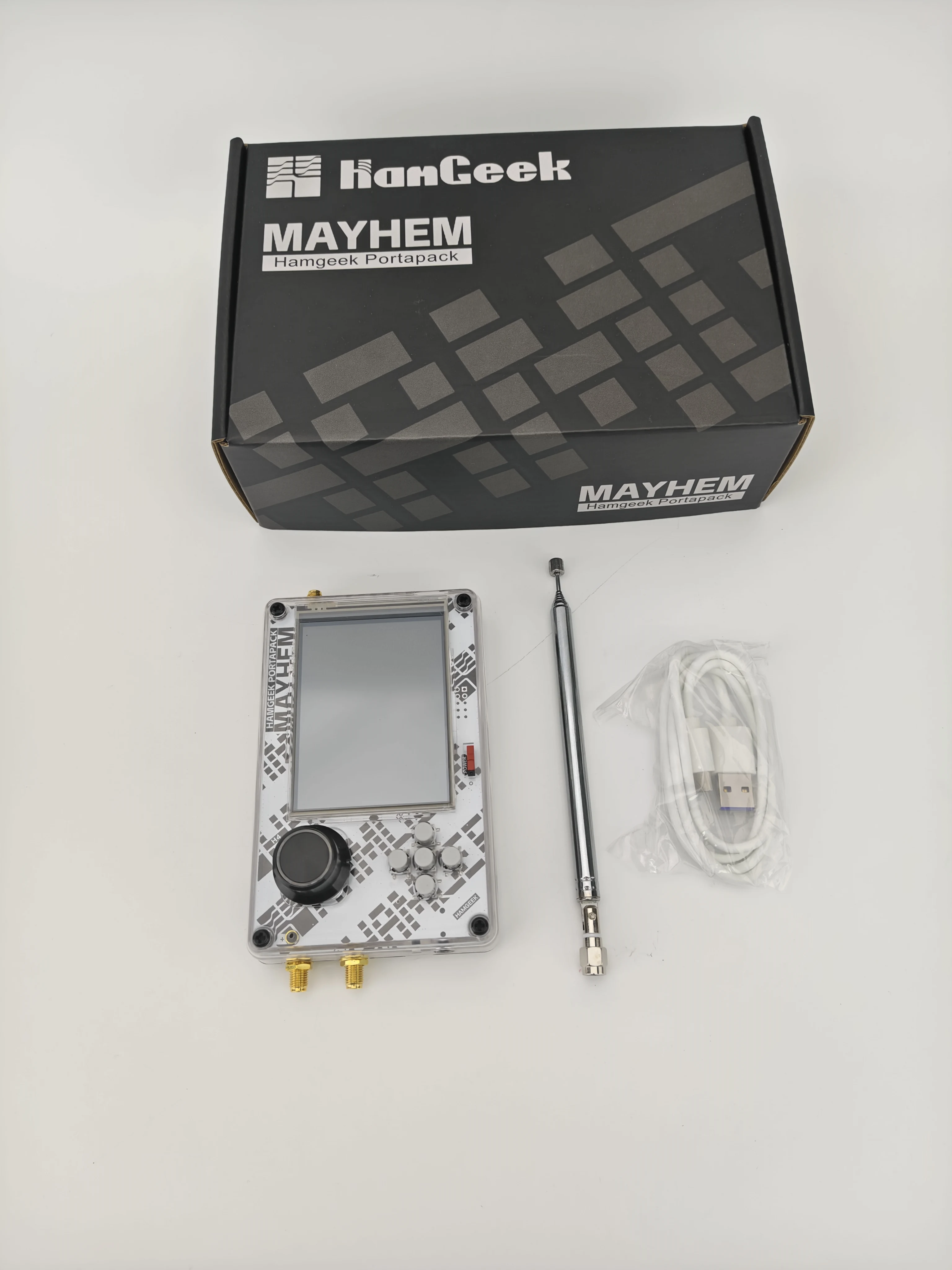 HamGeek R9 V2.2.x MAX2839 Main Board Portapack H4 SDR Radio with Antenna view 3