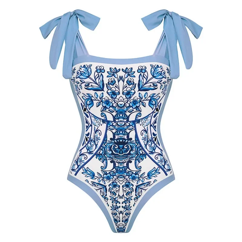 

One Piece Swimwearwith Skirt for Women, Bathing Suit, Beach Wear, Monokini, Beach Wear, New, 2024