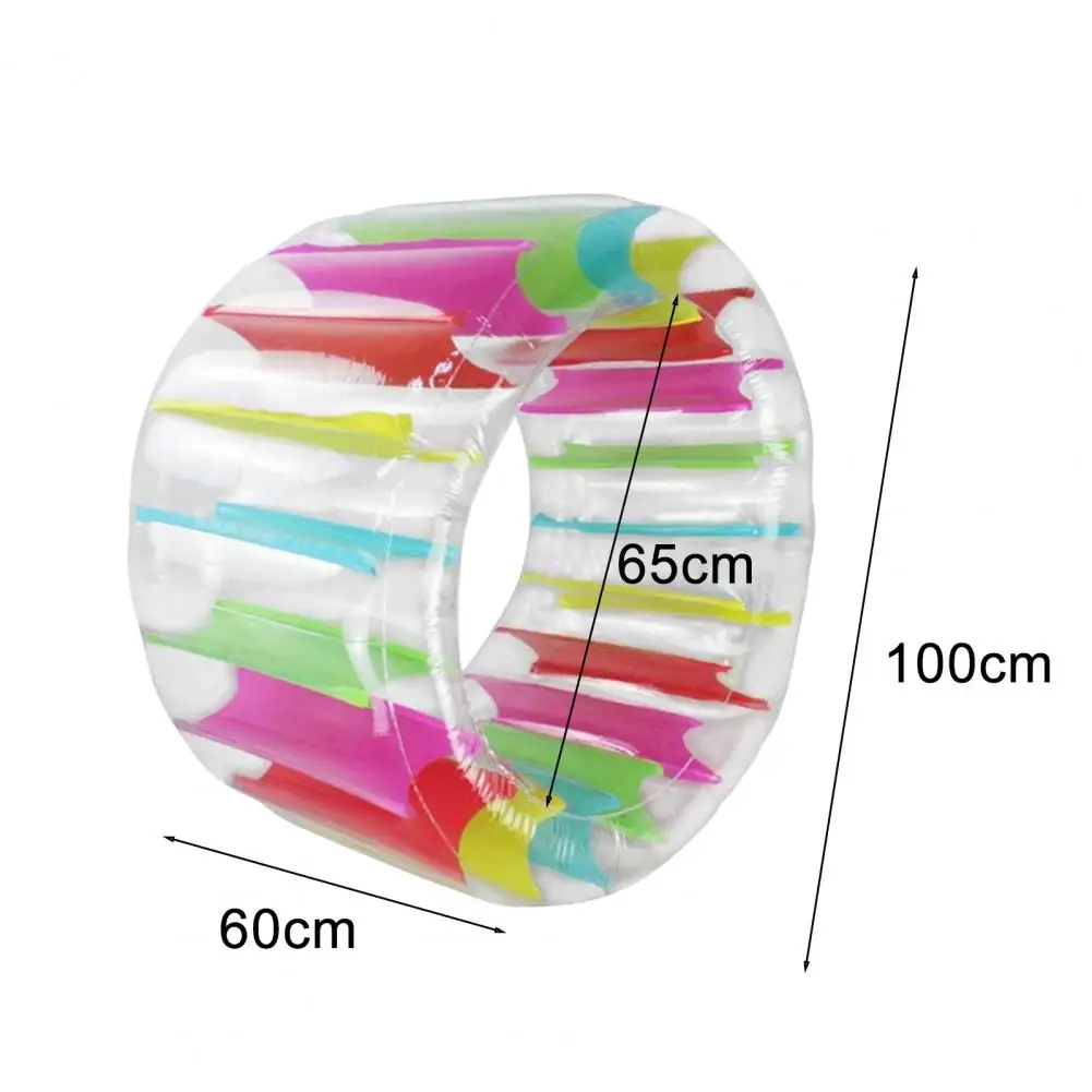 Colorful Inflatable Water Wheel Pool Float Waterproof PVC Huge Roller Float Summer Children Swimming Pools Toy For Kids/adults