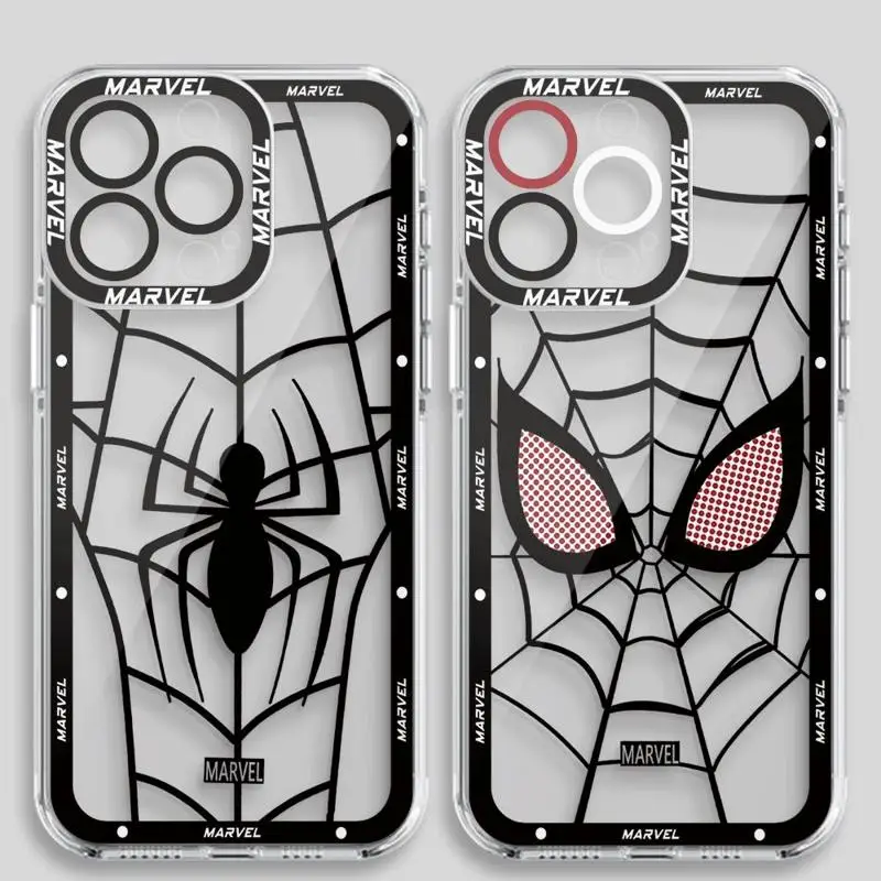 เคสโทรศัพท์ Marvel Spiderman สำหรับ motolora Moto EDGE 40 5G G32 G71 G52 G22 G72 G73เคส TPU ใส