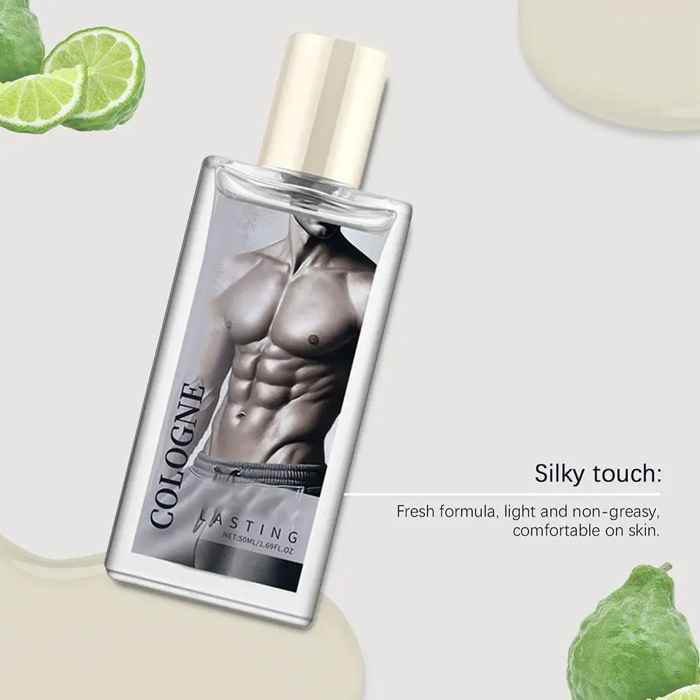 50ml High Quality Original Perfume For Men Lasting Fragrances Eau De Parfum Homber Body Spray Pheromone Deodorant