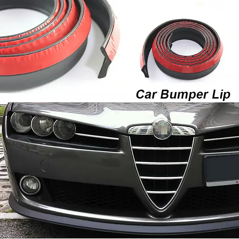 For Alfa Romeo MiTo AR Furiosa AR GT Brera Nuvola Spider Car Front Lip Body Chassis Side Protection Auto Modification Bumper Lip