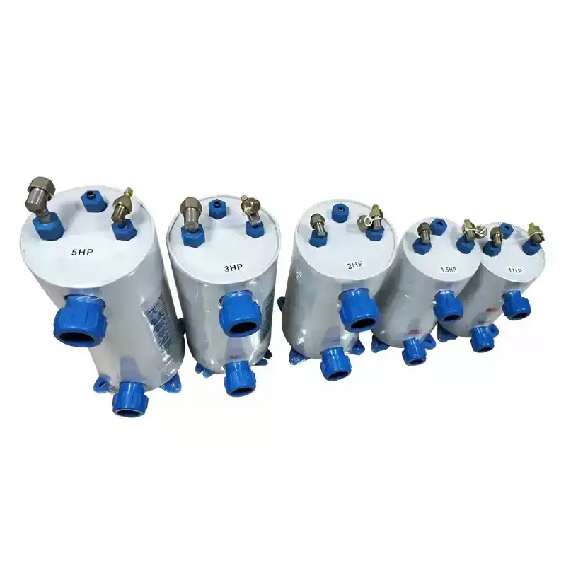 Industrial Aquaculture Titanium Heat Exchanger Titanium Tube Evaporator Small Fish Seafood Pond Constant Temp Water Chiller