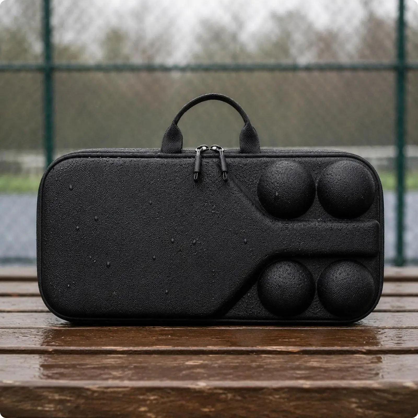 Waterproof Storage Case Durable Racket Bag Paddle Cover Tennis and Racquet Sports Bags for Pickleball and Table Tennis - view 4