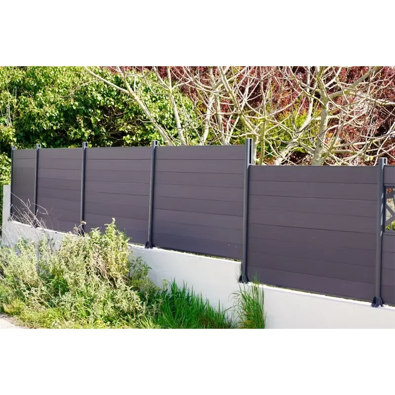 China Supplier Horizontal Aluminium Slat Fence Privacy Fence Screening Privacy Screen Fence