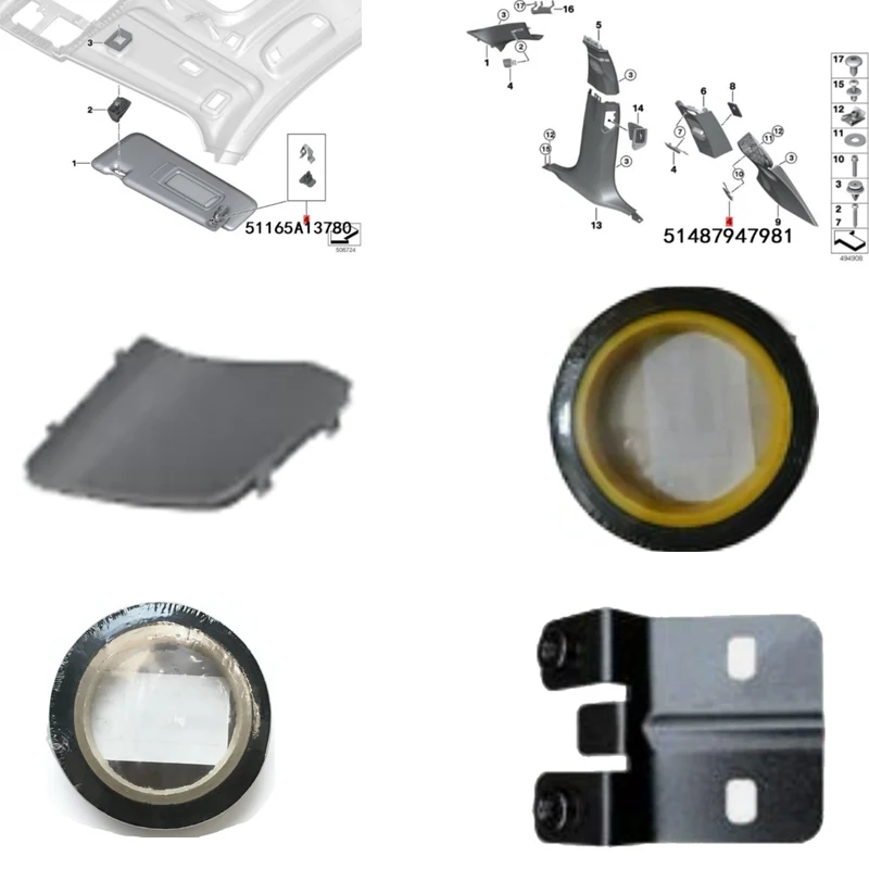 Vehicle body fixed bracket base  51487947981 51417454723   left  51417454724   right  51487458549 51487482483 51647469800