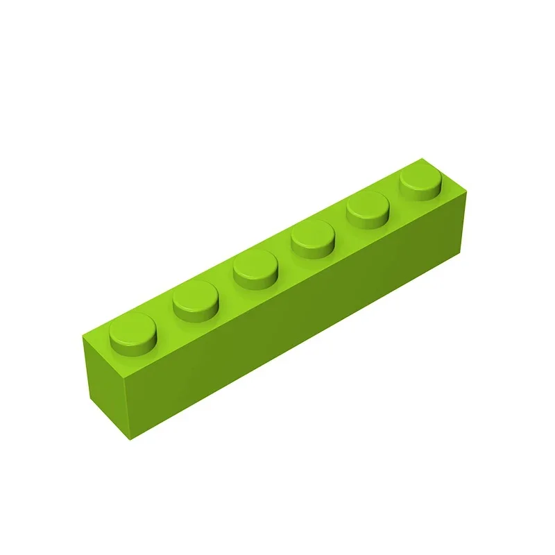 Gobricks GDS-535 Ziegel 1 x 6, kompatibel mit Lego 3009 Teilen, technischen DIY-Bausteinen für Kinder