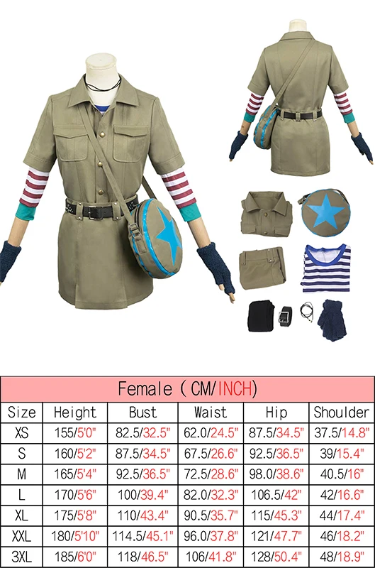 Anime cos Ramona Blumen Cosplay Kostüm Outfits Fantasie Arbeits kleider für Mädchen Rollenspiel Halloween Karneval Anzug Zubehör