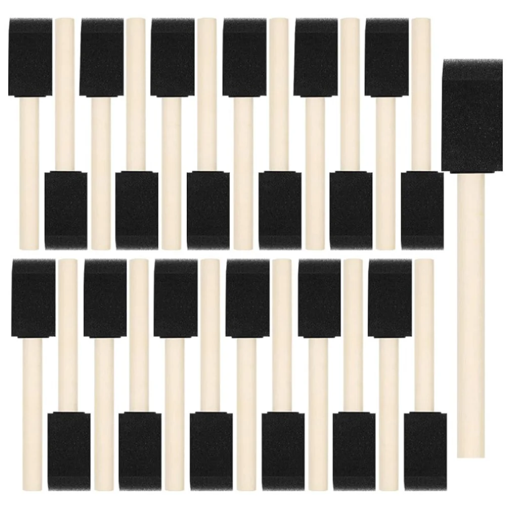 40 Pcs Painting Stuff Supplies for DIY Tools Painters Sponge Drawing Kits Foam Brush