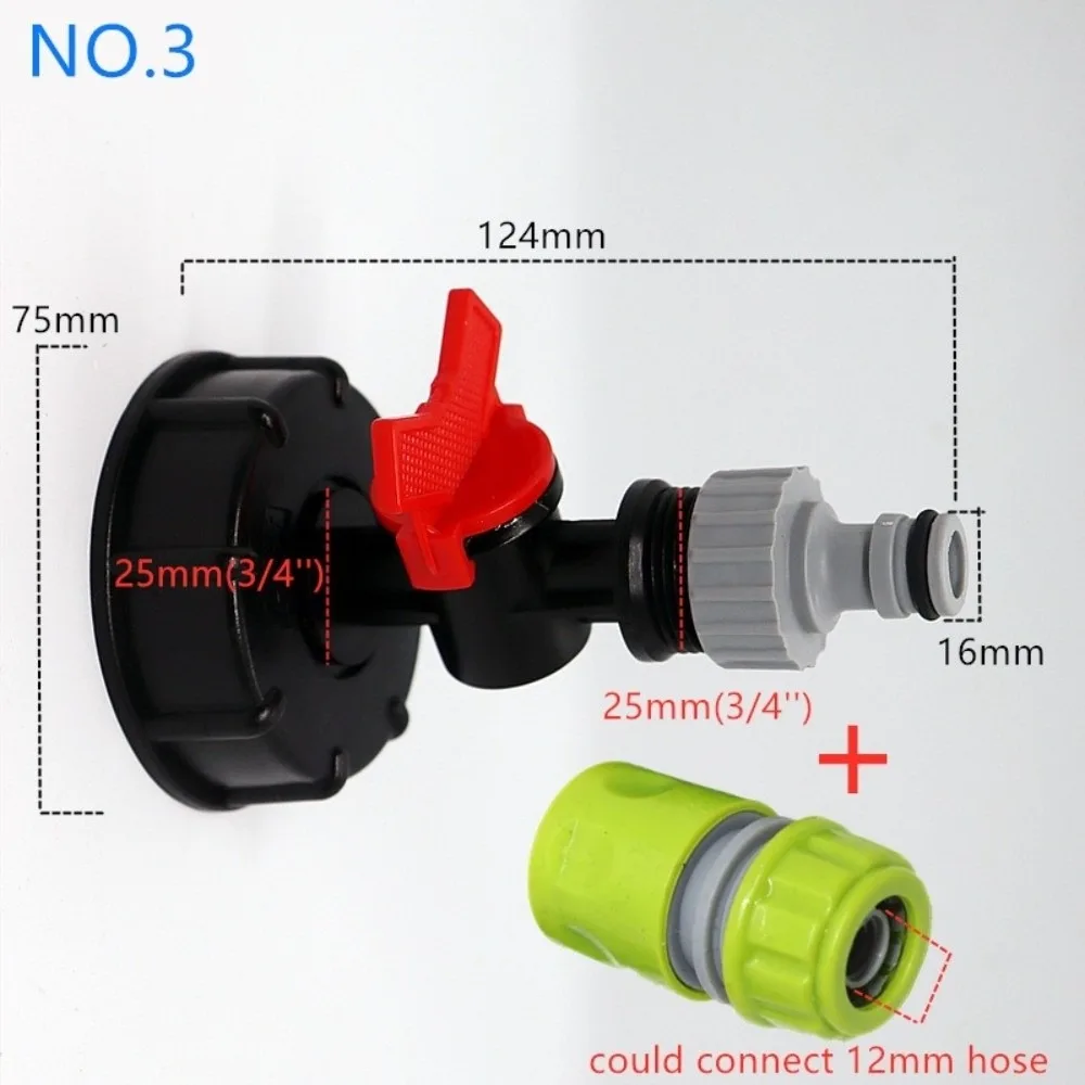 Plastic Garden Hose Coupler Threaded Connection Bulkhead Fitting Exhaust Connector Garden Hose Coupling Gasket Seal