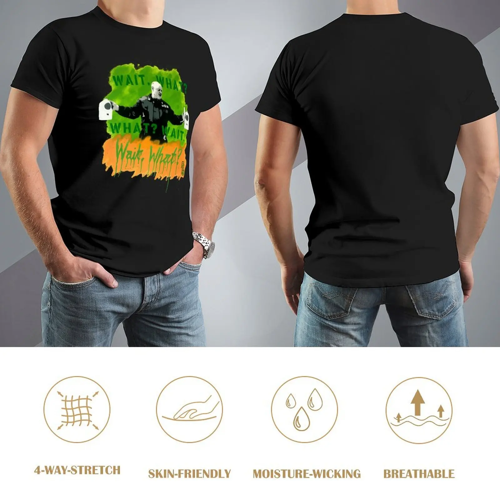 Wait, What? Dara O'Briain T-Shirt graphic tee shirt vintage graphic tee compression shirt men image 4