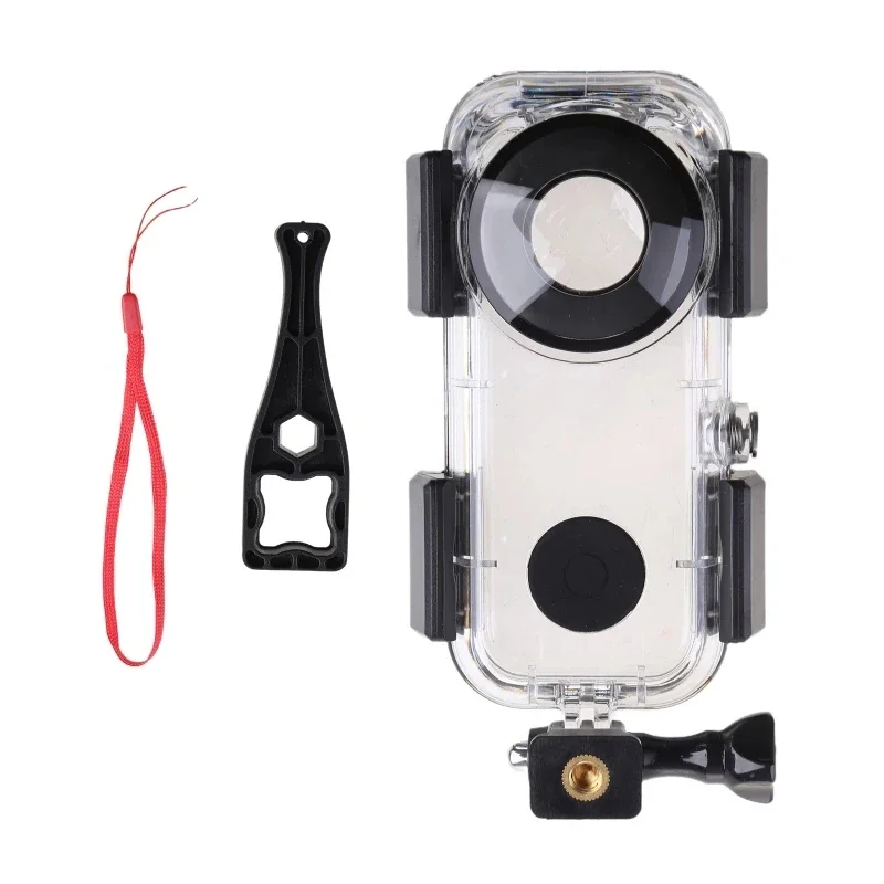 

30m Waterproof Housing Case Diving Shell for Insta 360 One X2 Panoramic Camera Protective Underwater Case X2 FF-10p