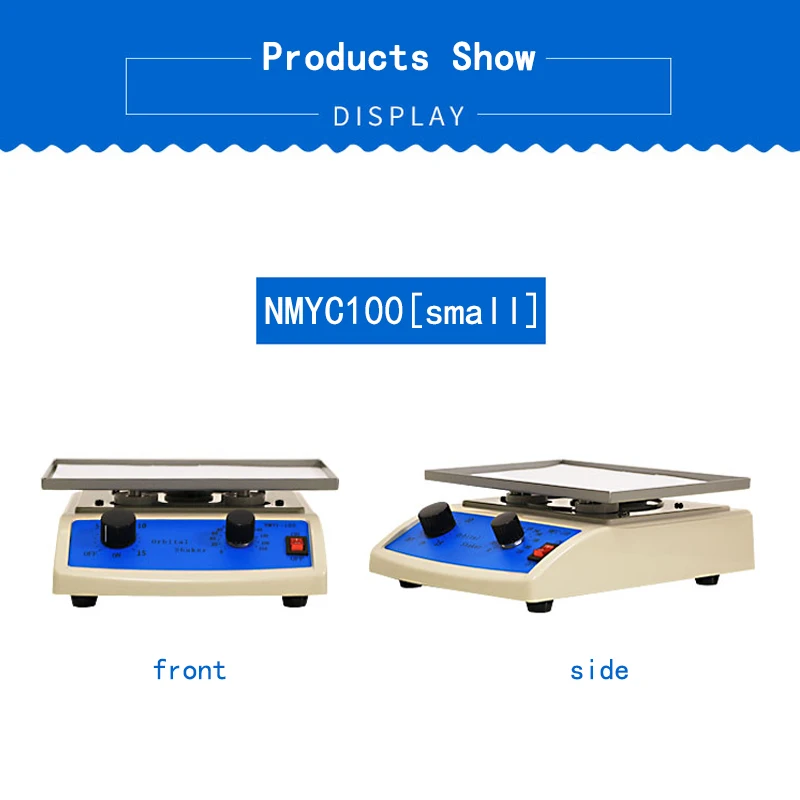 NMYC100 Laboratory Rotary Oscillator RPR Mixer Lab Orbital Rotator Shaker Orbital Oscillator Adjustable Speed Oscillator 1PC