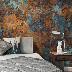 Custom Photo Wallpaper 3d Vintage rust cement wall Living Room Sofa Bedroom TV Background 8D Mural Wallpapers Home Decor обои