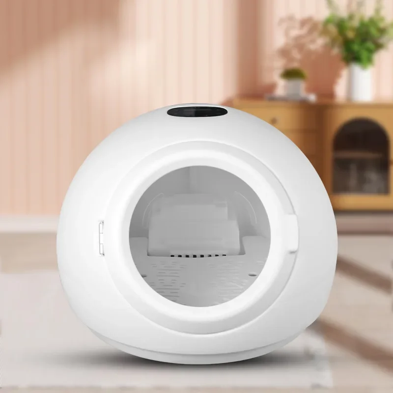 2025 New Dog Dryer Round Intelligent Pet Drying Box Home Pet Cat Drying Fully Automatic Shower Hair Blow Disinfection Cat Dryer