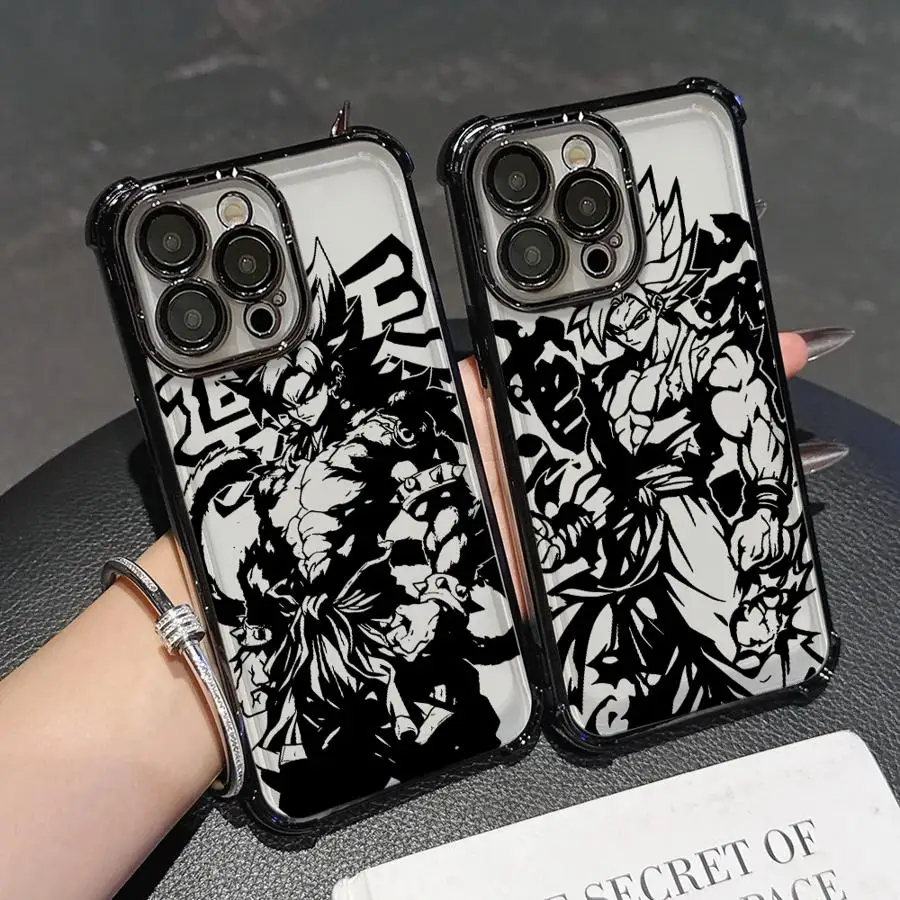 

Dragon Japan Anime Son Goku Soft Cover Phone Case for Apple iPhone 11Pro 16e 17 Air 11ProMax 13 12 11 Pro Max 16 15 14 Plus