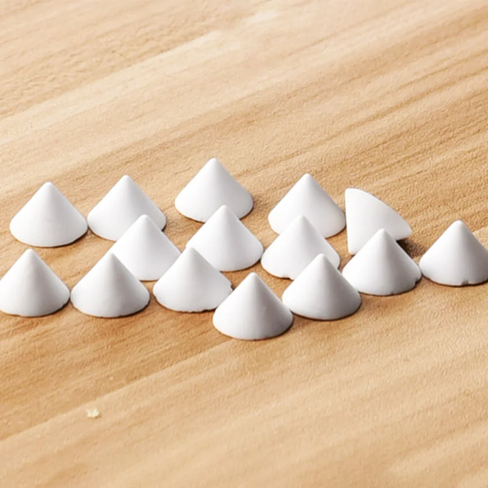 20 Pcs Ceramic Nail Pottery Kiln Firing Support Clay Holder Tools Refractory Nails Cone