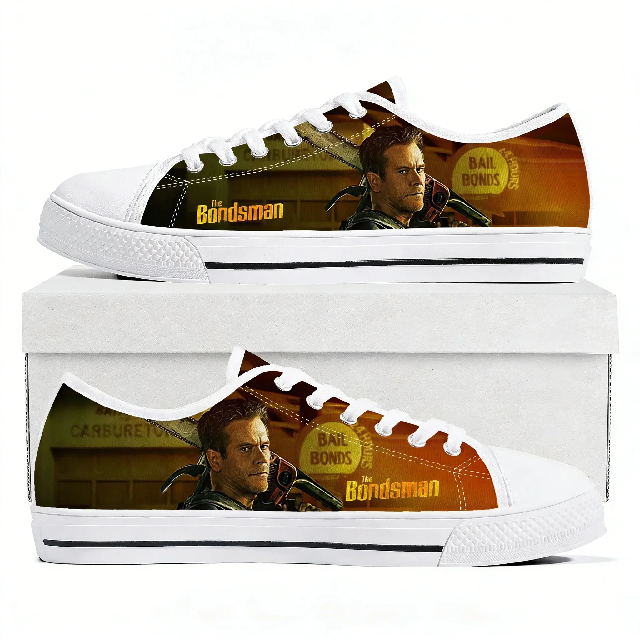 

Кроссовки The Bondsman Low Top высокого качества для мужчин, женщин и подростков, повседневная обувь из канваса, модные узоры, обувь на заказ