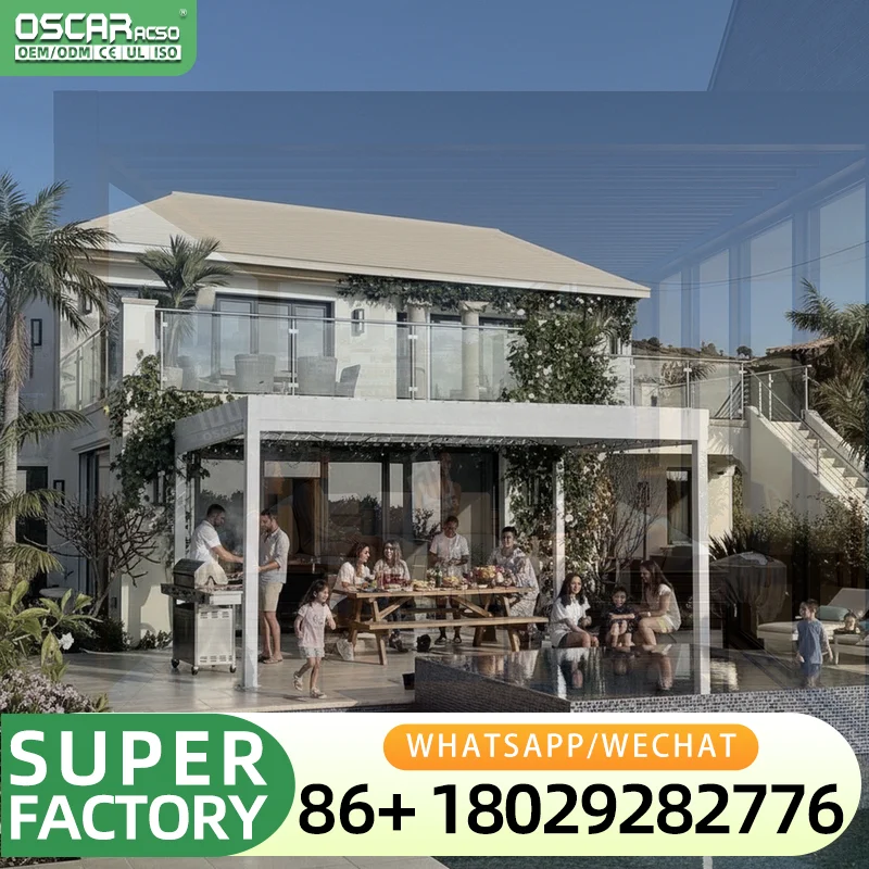 Pergola bioclimatique en alumi - Smart Garden Kit avis et prix