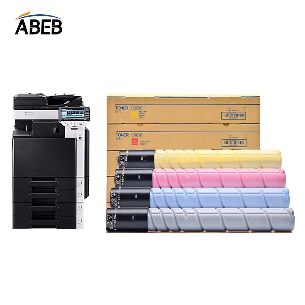 1PCS TN216 TN319 Toner Cartridge For Konica Minolta Bizhub C220 C280 C360 C7722 C7728 C7128 High Quality Compatible Color Toner