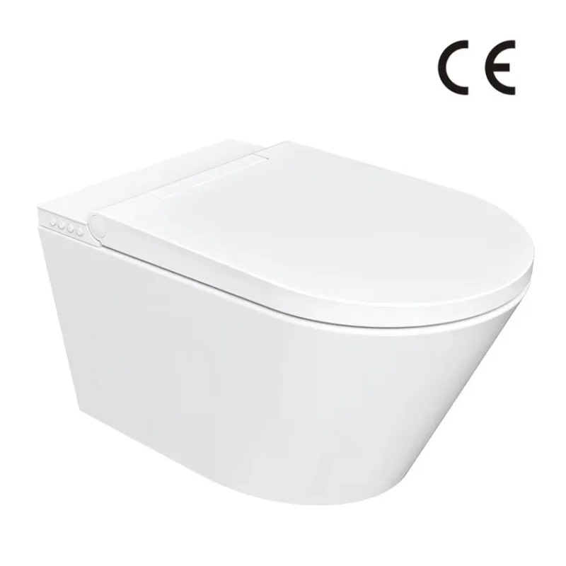 CE Certification Bathroom Luxury Sensor Electric Automatic Flush Wc Bidet Ceramic Floor One Piece Intelligent Smart Toilet Bowl