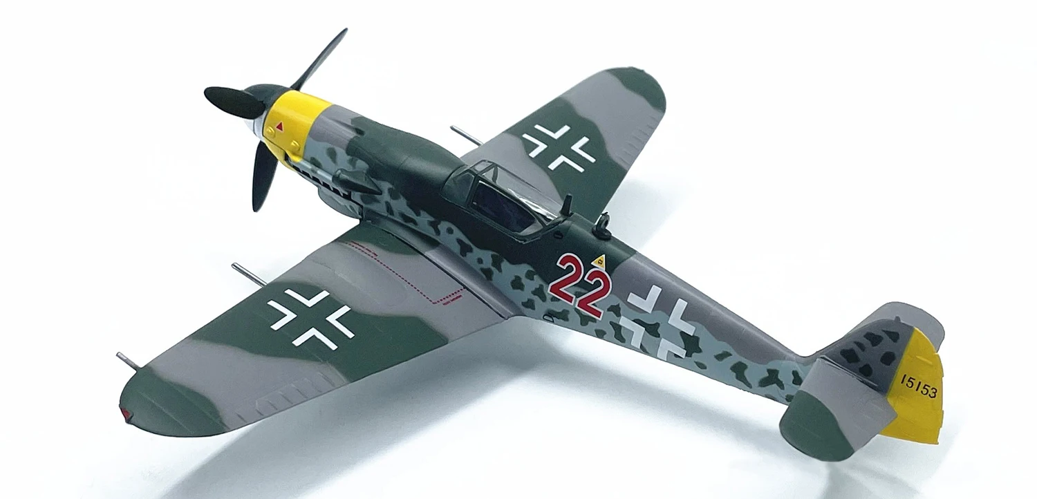 1: 72 German ME/Bf109G-10 fighter model E37201  Finished product collection model