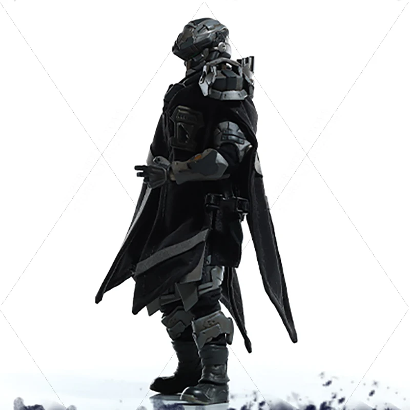 In Stock DevilToys 1/12 Scale Men Soldiers Clothes Accessories Black Armored Cloak Fit 6-inches Action Figure Model Doll