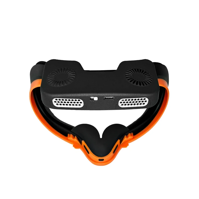 New Air Circulation Mask with Fan for Oculus Quest 2 Dual Drive Fan 2 Gear Adjustment Porous Ventilation for VR Accessories - view 2