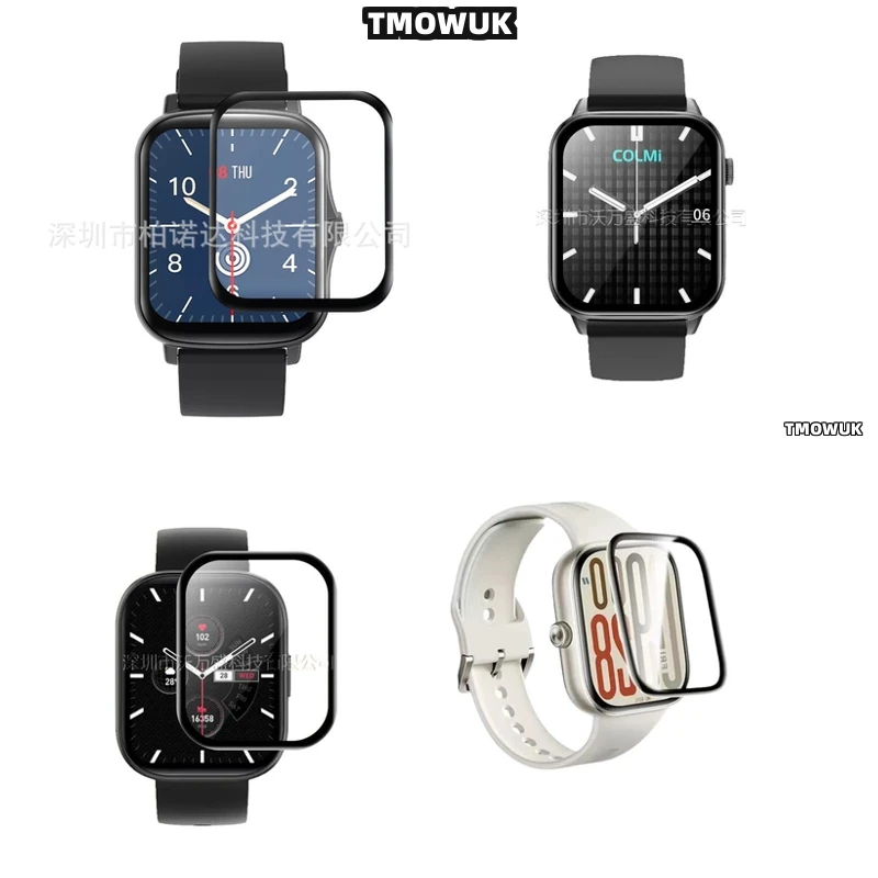 

For Colmi C60 C80 P68 P28 Screen Film, Full Cover Anti - Scratch Soft Flexible 3D Curved PMMA Protection