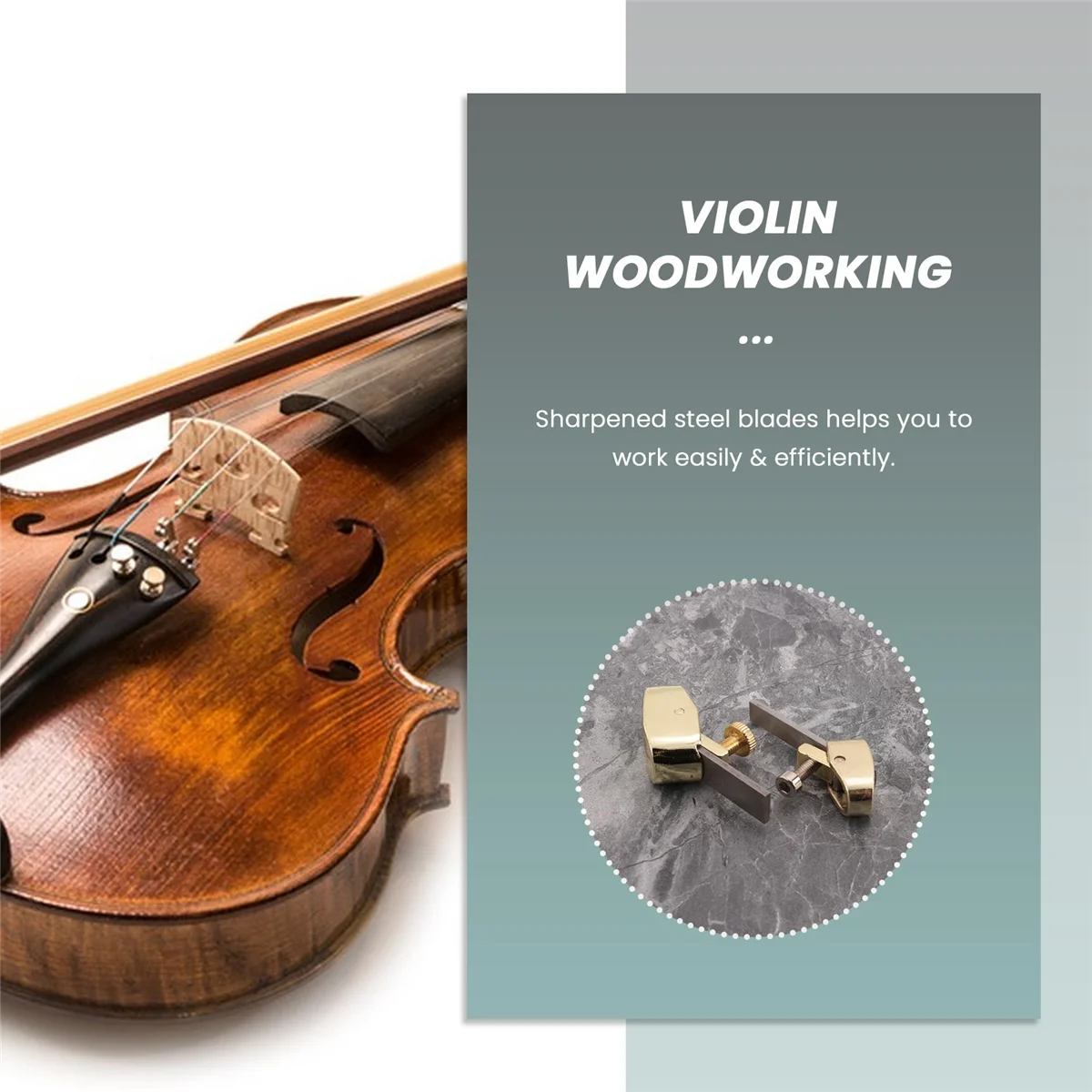 Novo 5 peças carpintaria avião cortador conjunto sola curvada metal cobre luthier ferramenta violino viola violoncelo instrumento de madeira