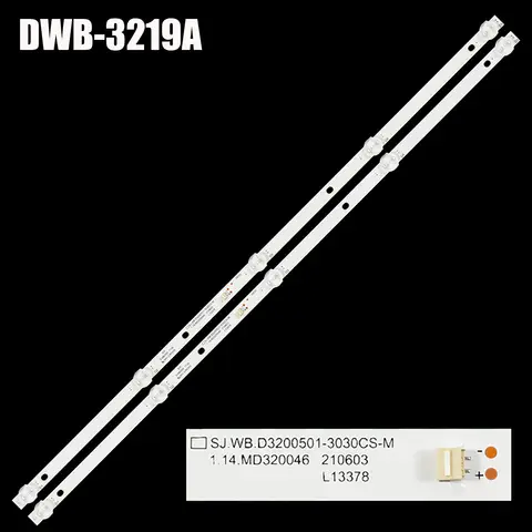 LED 백라이트 스트립, FLTV-32B100 32LED18T2 32R470T 32R660T SJ.WB.D3200501-3030CS-M F32-01 HY-F32-01-T3030B05 V1