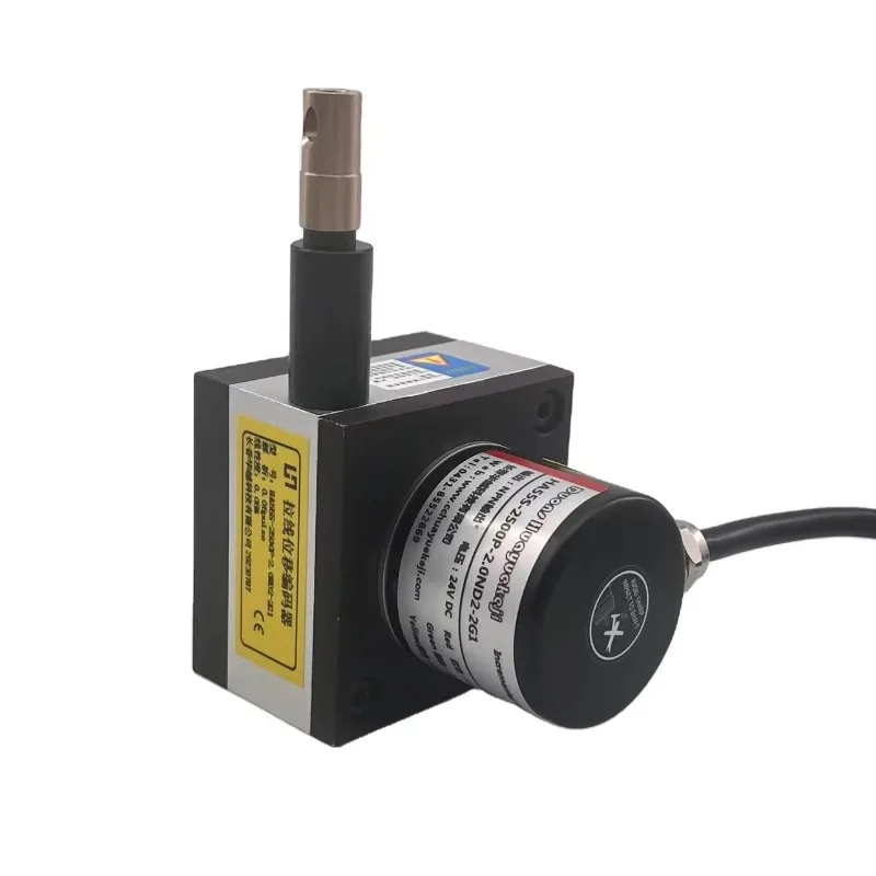 1500Mm digital pulse signal HA55S linear encoder 10-10000ppr cable position sensor