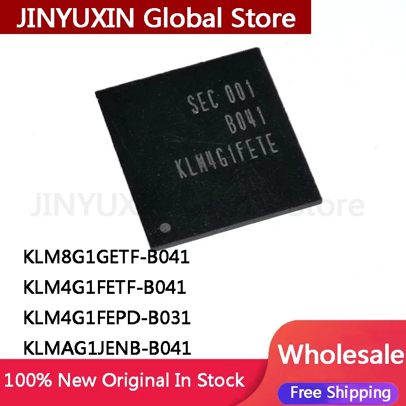 

1piece KLM8G1GETF-B041 KLM4G1FETF-B041 KLM4G1FEPD-B031 KLMAG1JENB-B041 BGA IC Chip in Stock Wholesale