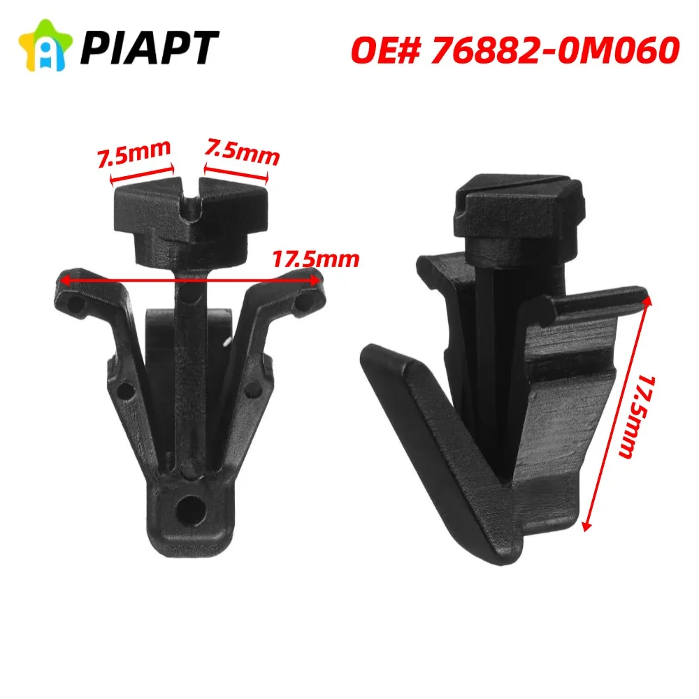 

20 шт. OE # Крепежи бампера, фиксаторы бампера 76882-0M060 для Nissan Altima Frontier, Infiniti FX35 M45 G35 Q45