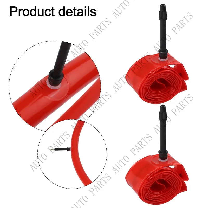 A+ Set of 2 Inner Tubes for a 20-inch Bike with Presta Valve and Adapter