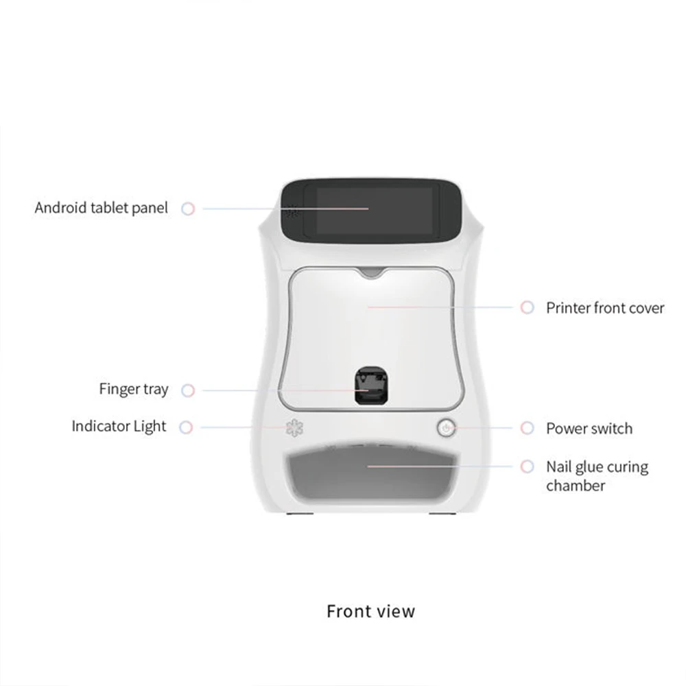 STLF3d Digital Art Smart Nail Painting Macchina da stampa automatica per adesivi per unghie portatile Smart Paint Master