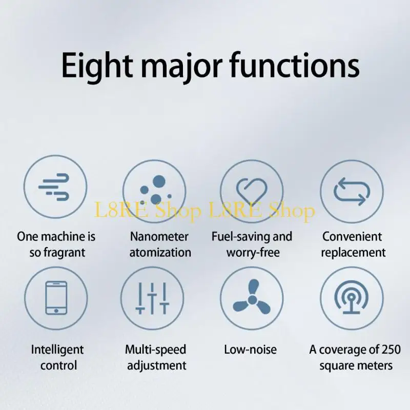 

L8RE Пластиковый ароматерапис Машина автоматический аромат ароматы диффузор