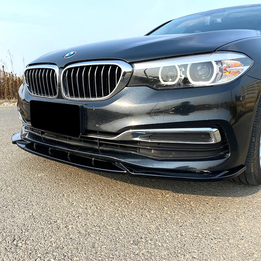 

Для BMW 5 серии G30 G31 Stantard 525i 530i 530e 520d 530d 2017-2020 Комплект переднего бампера в стиле Maxton, спойлер, разделитель, диффузор