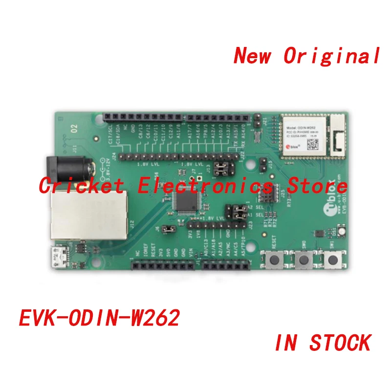 EVK-ODIN-W262 Multi protocol development tool Eval Kit ODIN-W262, with Ethernet, USB and pin headers