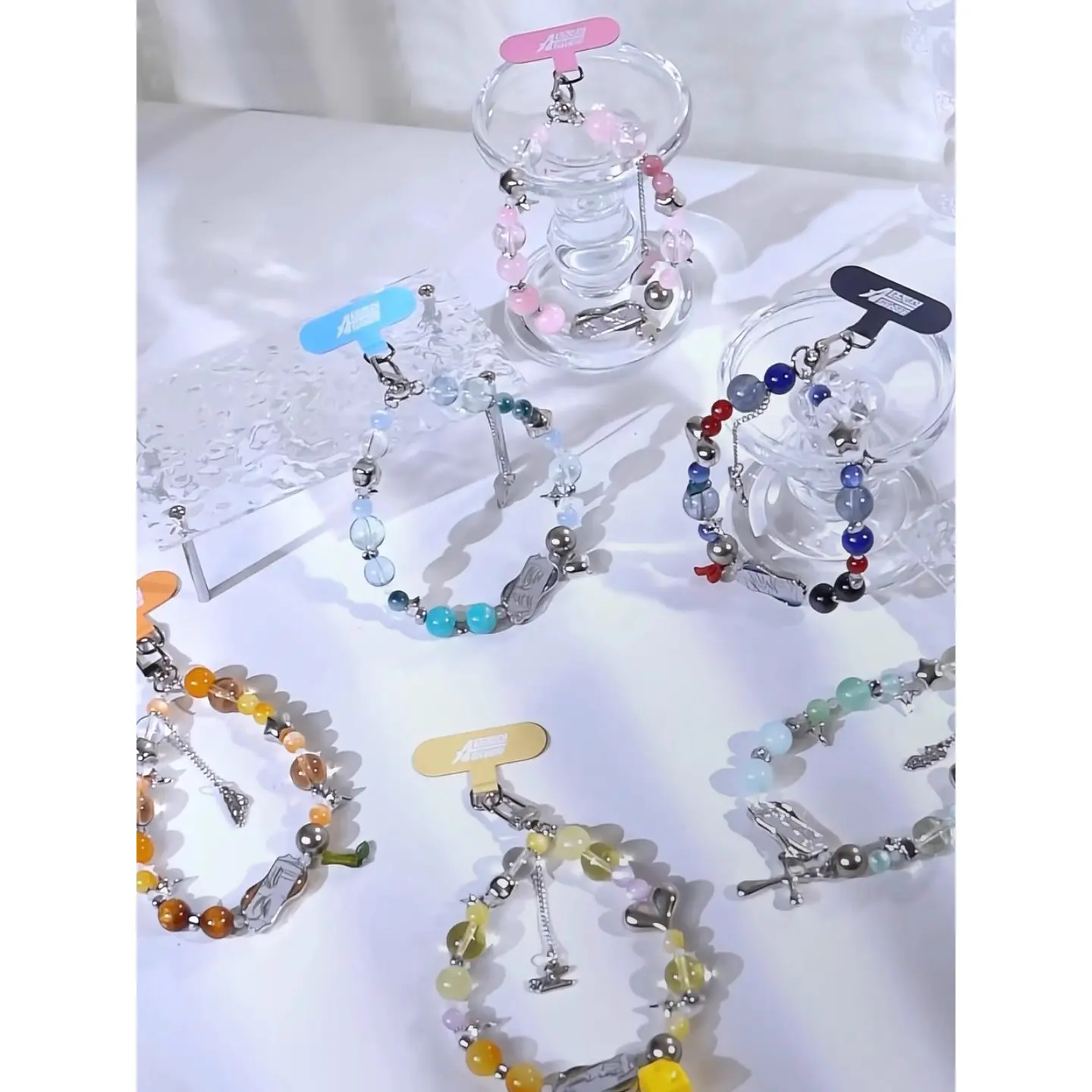 

Серия Alien Stage Rabbit, модная слепая коробка, цепочка для мобильного телефона, милый браслет с подвеской, подарок для девочек, новая коллекция