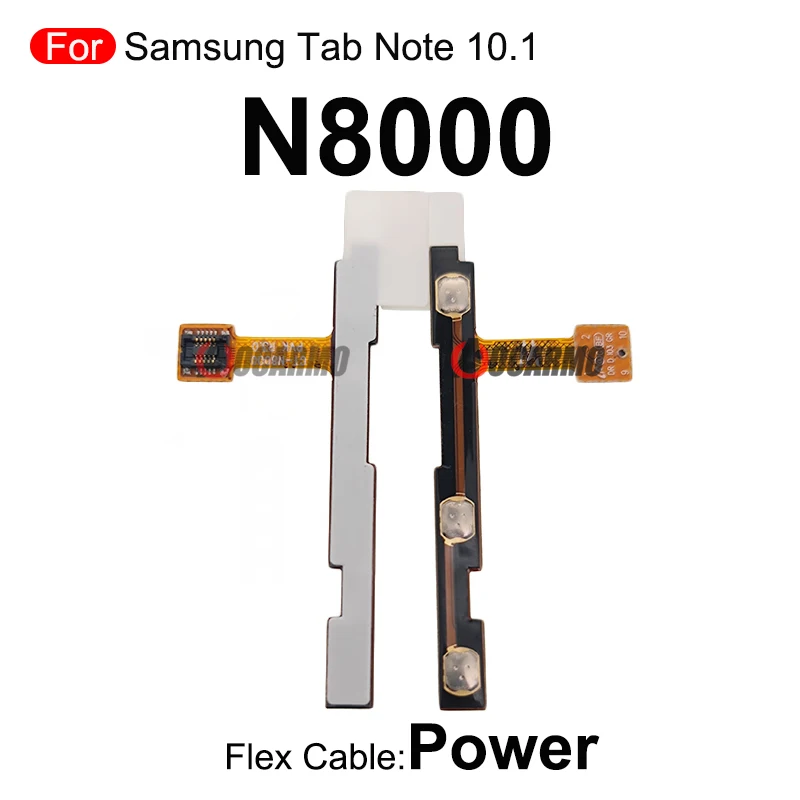 For Samsung Galaxy Tab Note 10.1 N8000 Power ON OFF Volume Flex Cable Replacement Parts