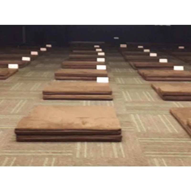 Expédition directe d'usine, coussin de méditation ergonomique rond, nouveau style chinois avec noyau intérieur en fibre de coco naturelle