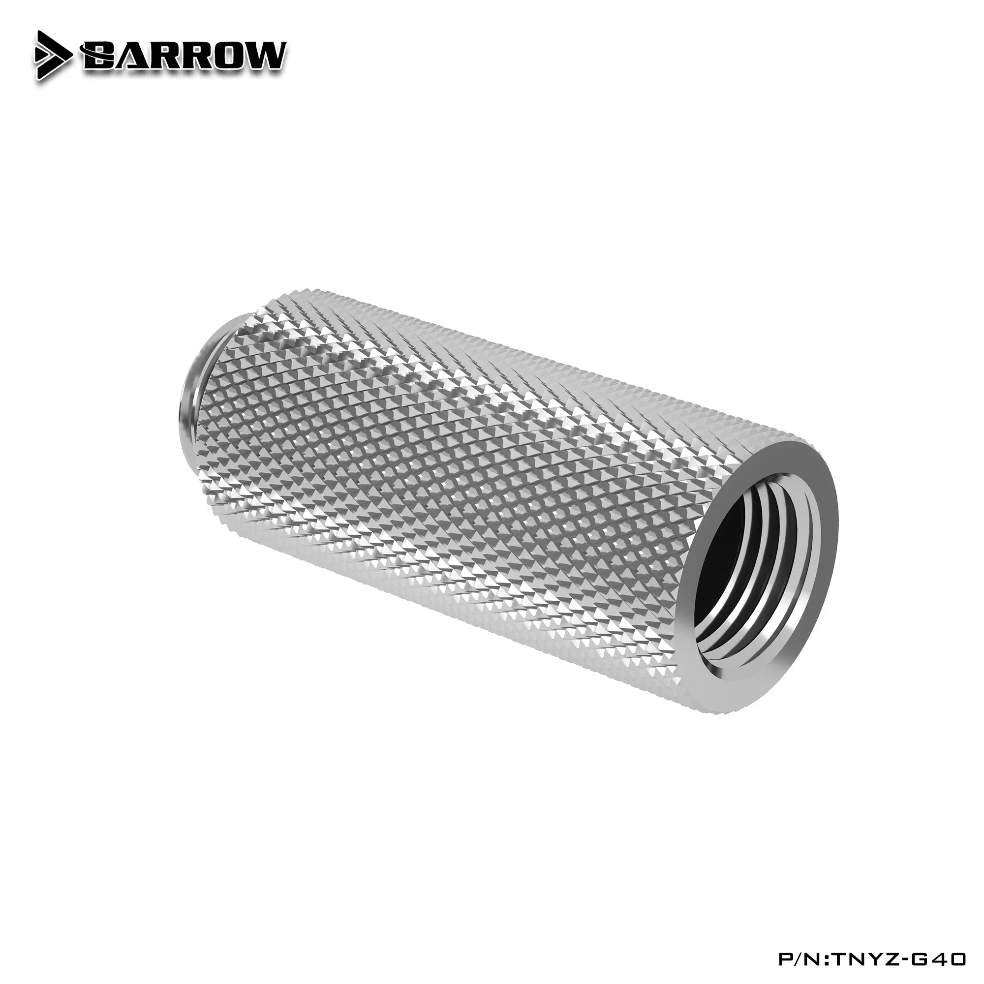BARROW S Version Metal Fitting Computer Connector use for Water Cooling System Extend Fitting 45-90 Angle Cable Adapter P