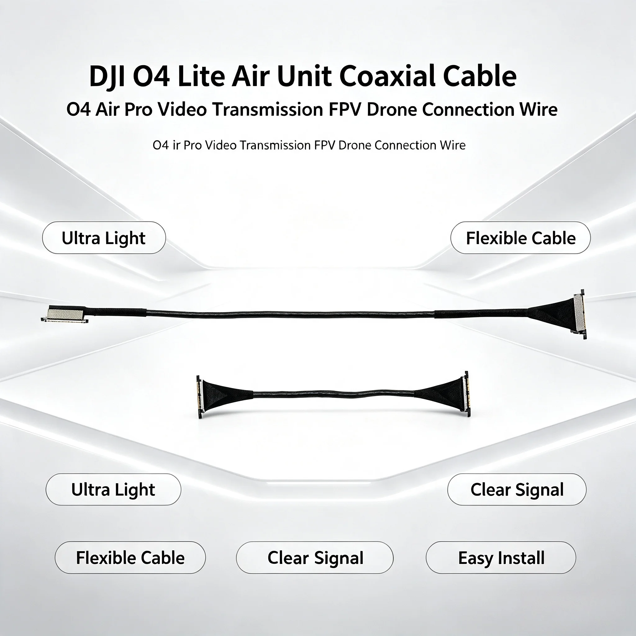 DJI O4 Lite Air Unit Coaxial Cable O4 Air Pro Video Transmission FPV Drone Connection Wire