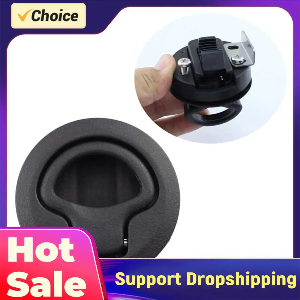 Pull Handle Flush for Yacht Marine Deck Locker Plastic Boat Accessories Marine Round
