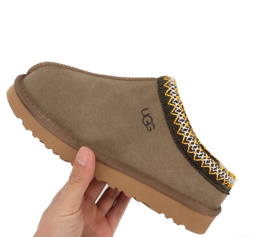 Klassieke schapenvacht suède leren winter nieuwe exquisite mode antislip dames buiten schoenen
