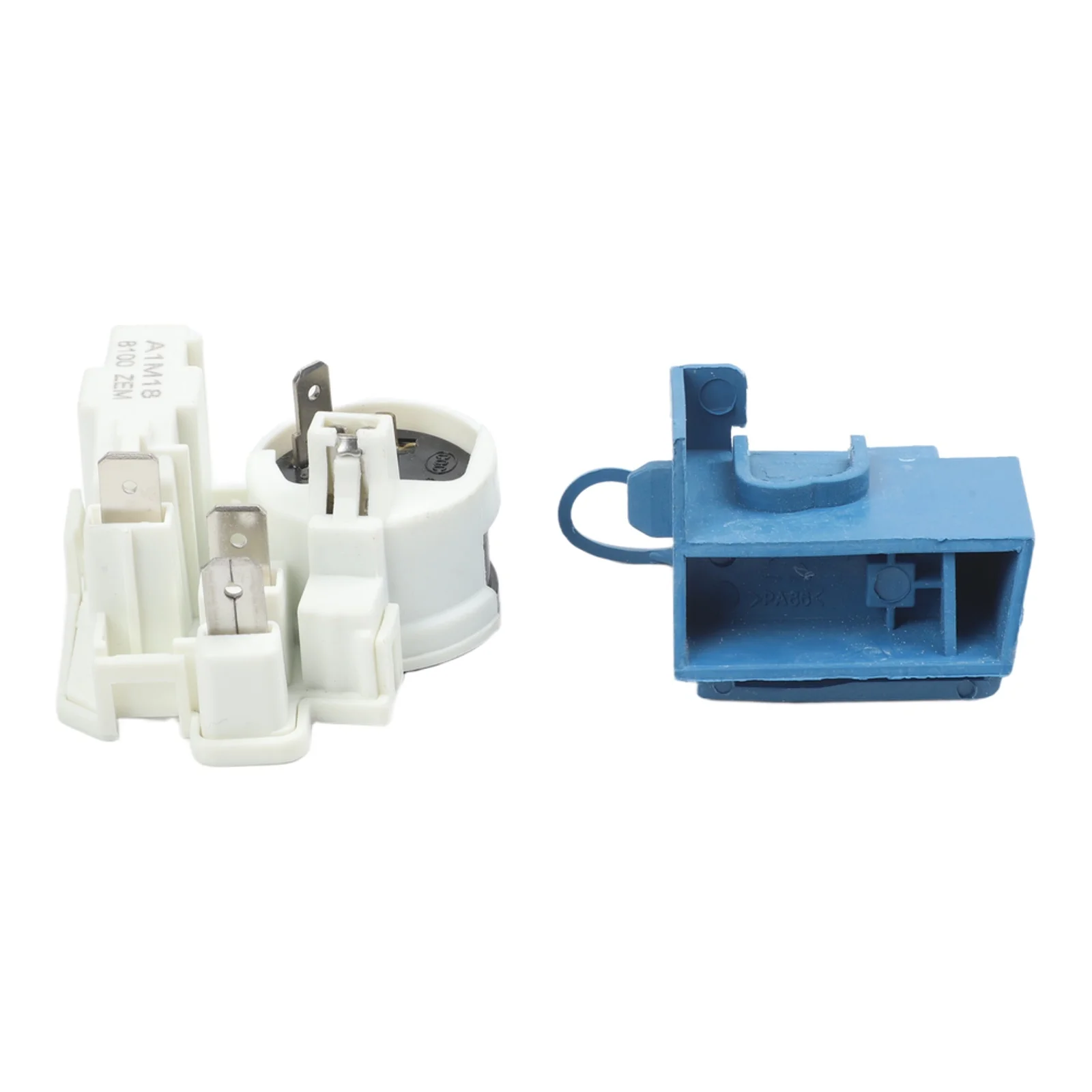 8100ZEM PTC Starter Protector Combined Relay For Refrigerator Compressor Motor Start Device Blue White Plastic Control Part
