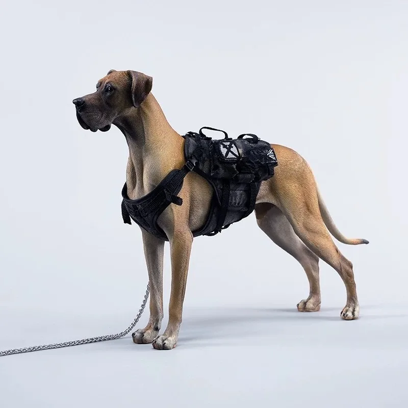 Auf Lager 1/12 Maßstab Spielzeugfiguren Simuliertes Tiermodell Hunde-Modell für Spielzeug-Szenen-Präsentation Desktop-Dekoration