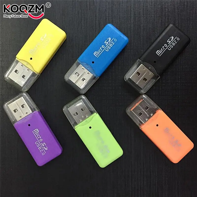 JETTING Hot Mini USB SD/MMC Memory Card Reader 480Mbps For Computer Laptop USB Card Drop Shipping